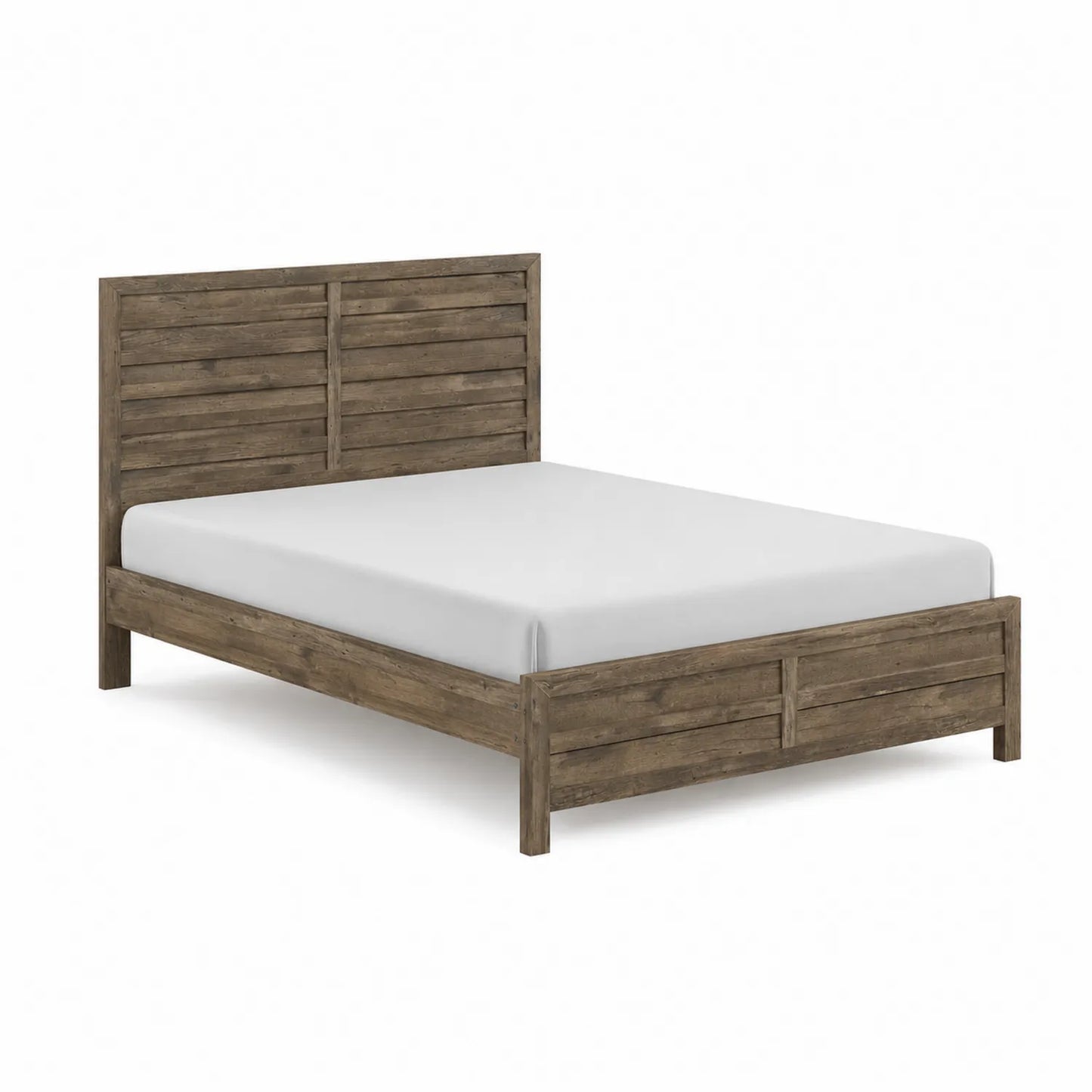 Cama de Madera de Pino Maciza Marrón 200x160x100 cm